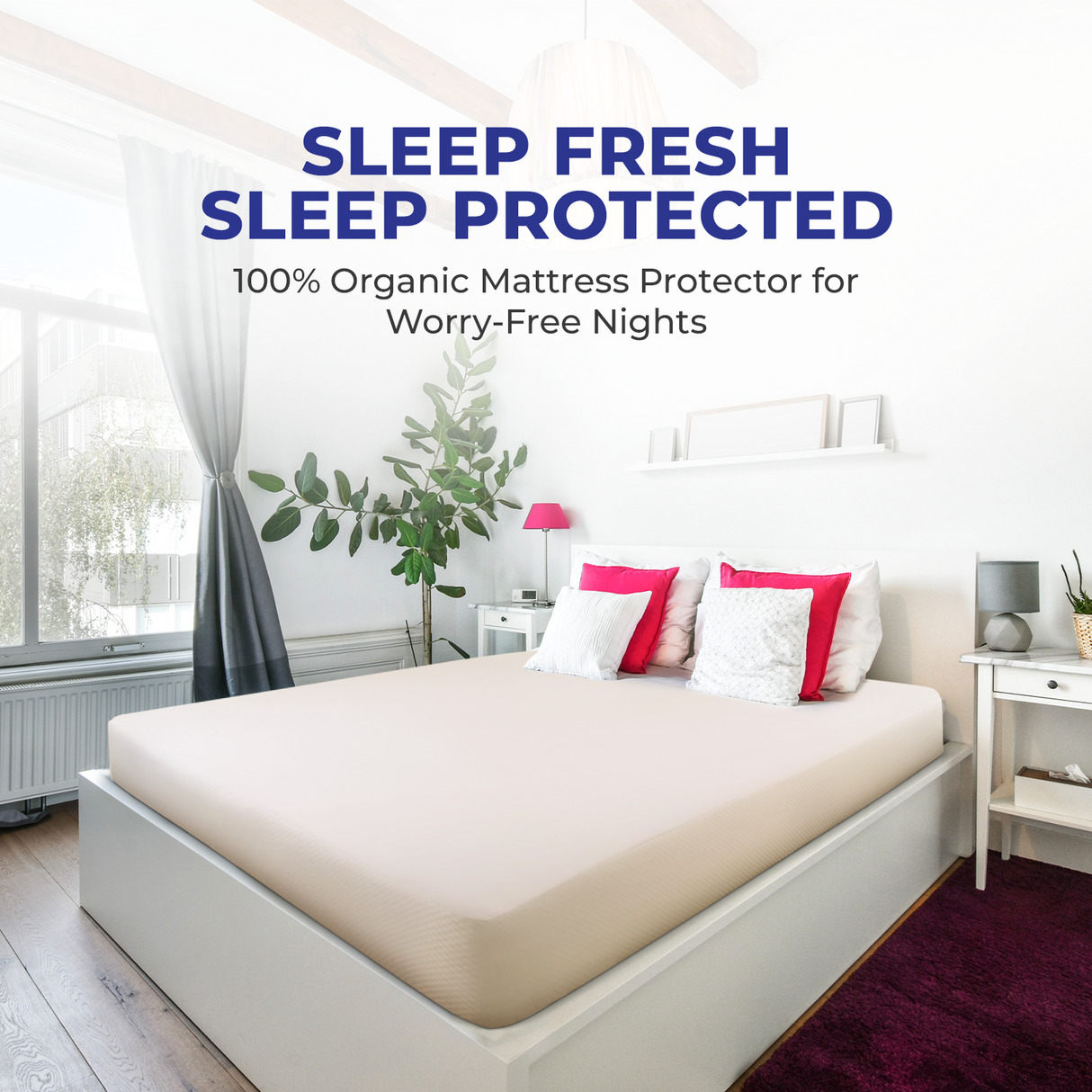 100% Organic Waterproof Protector