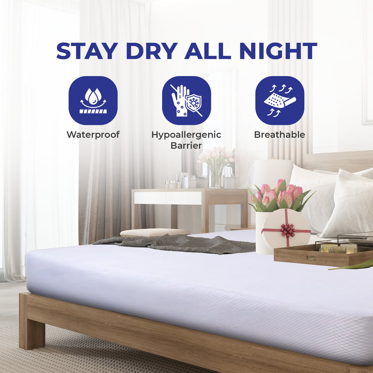 100% Water Proof Mattress Protector