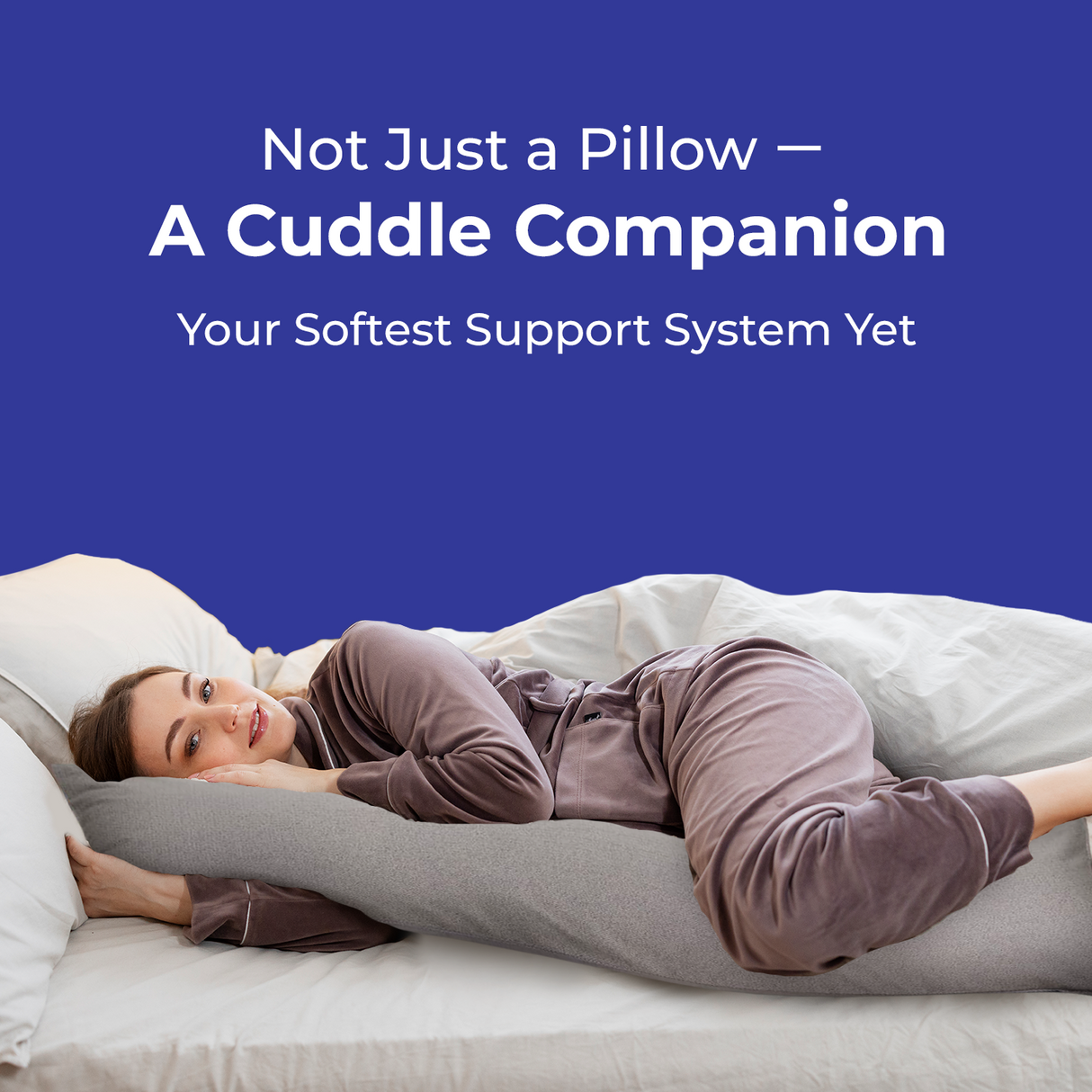 Cuddle / Pregnancy Support Pillow