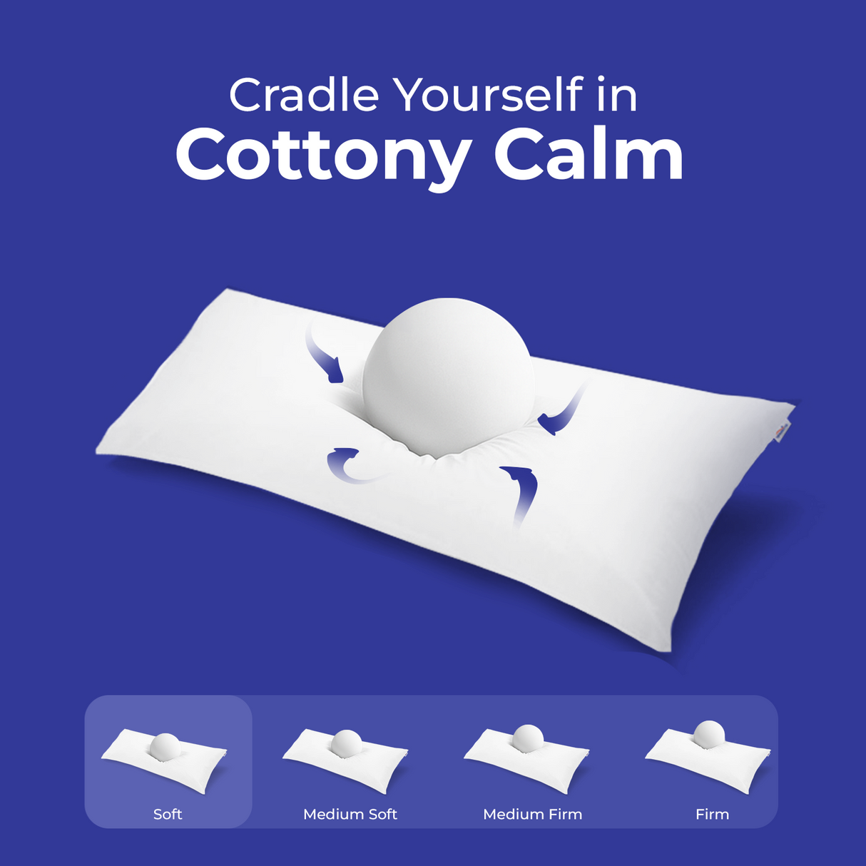Cuddle Pregnancy Support Pillow soft filling and texture