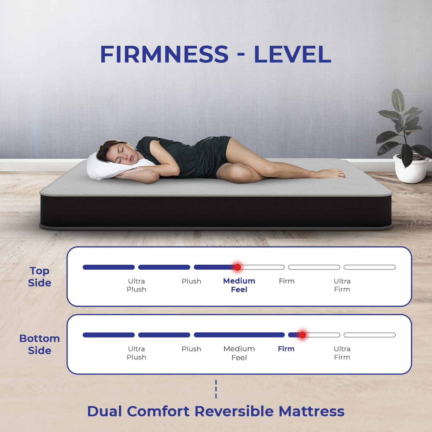 Dual Comfort Reversible Mattress