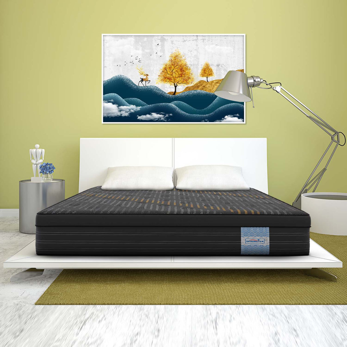 Euro Memory Foam Bonnel Spring