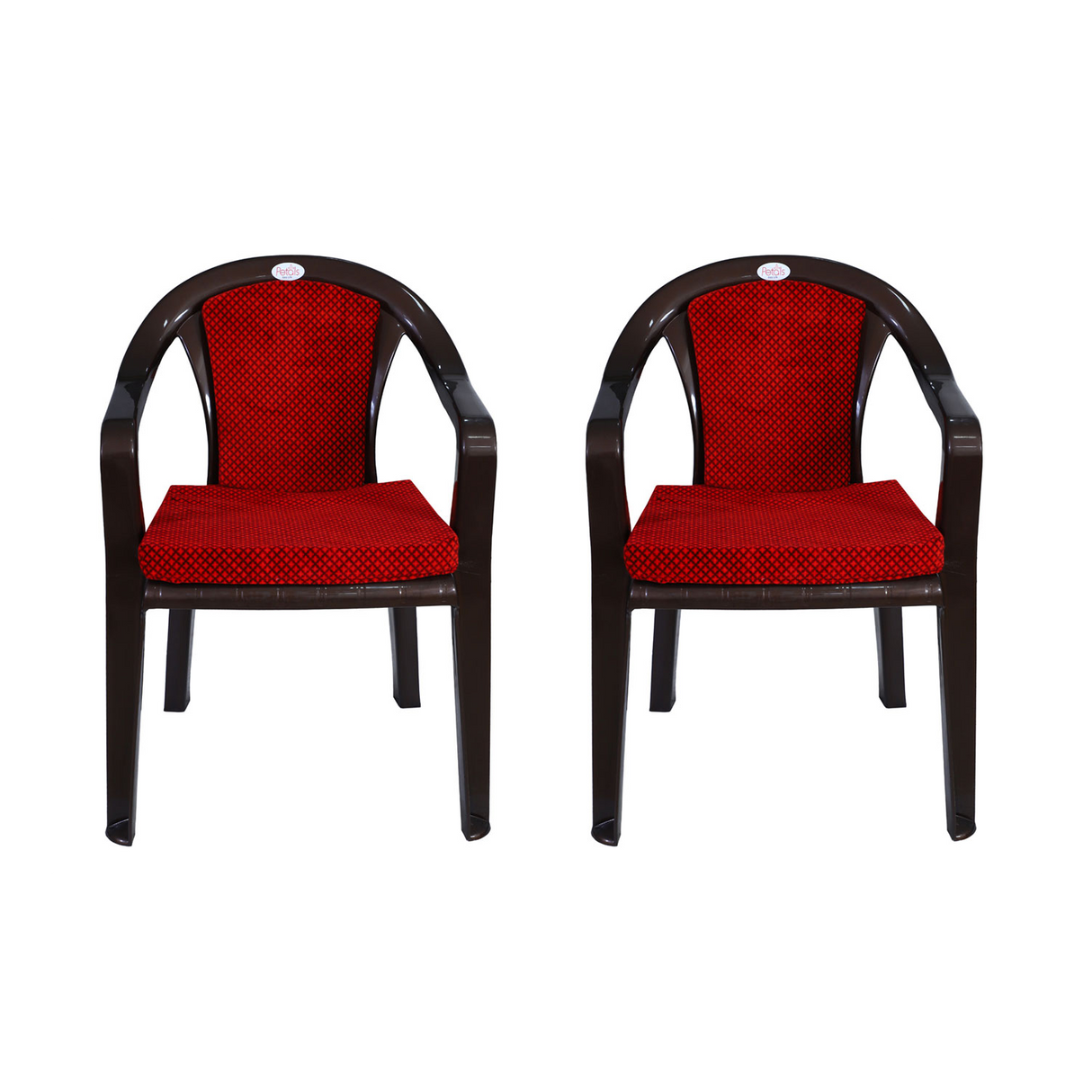 PETALS Royal Plastic Cushion Chairs