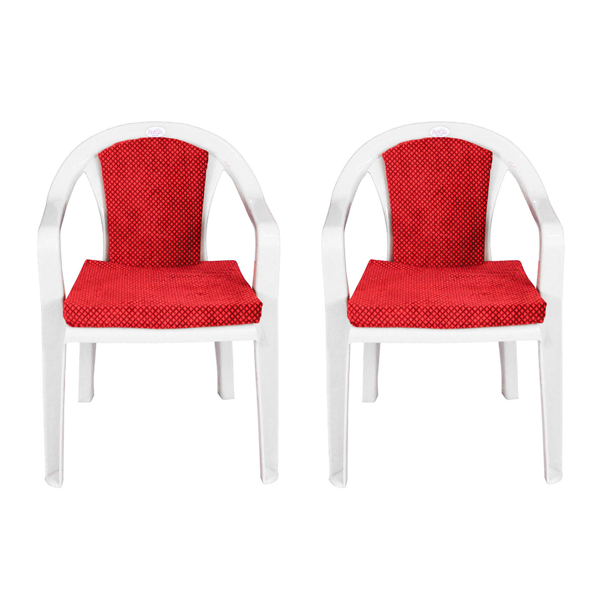 PETALS Royal Plastic Cushion Chairs