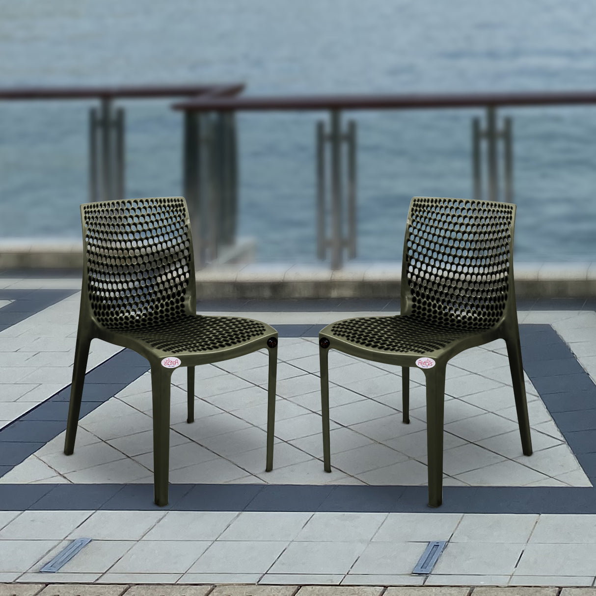 Petals Web Designer Armless Chair