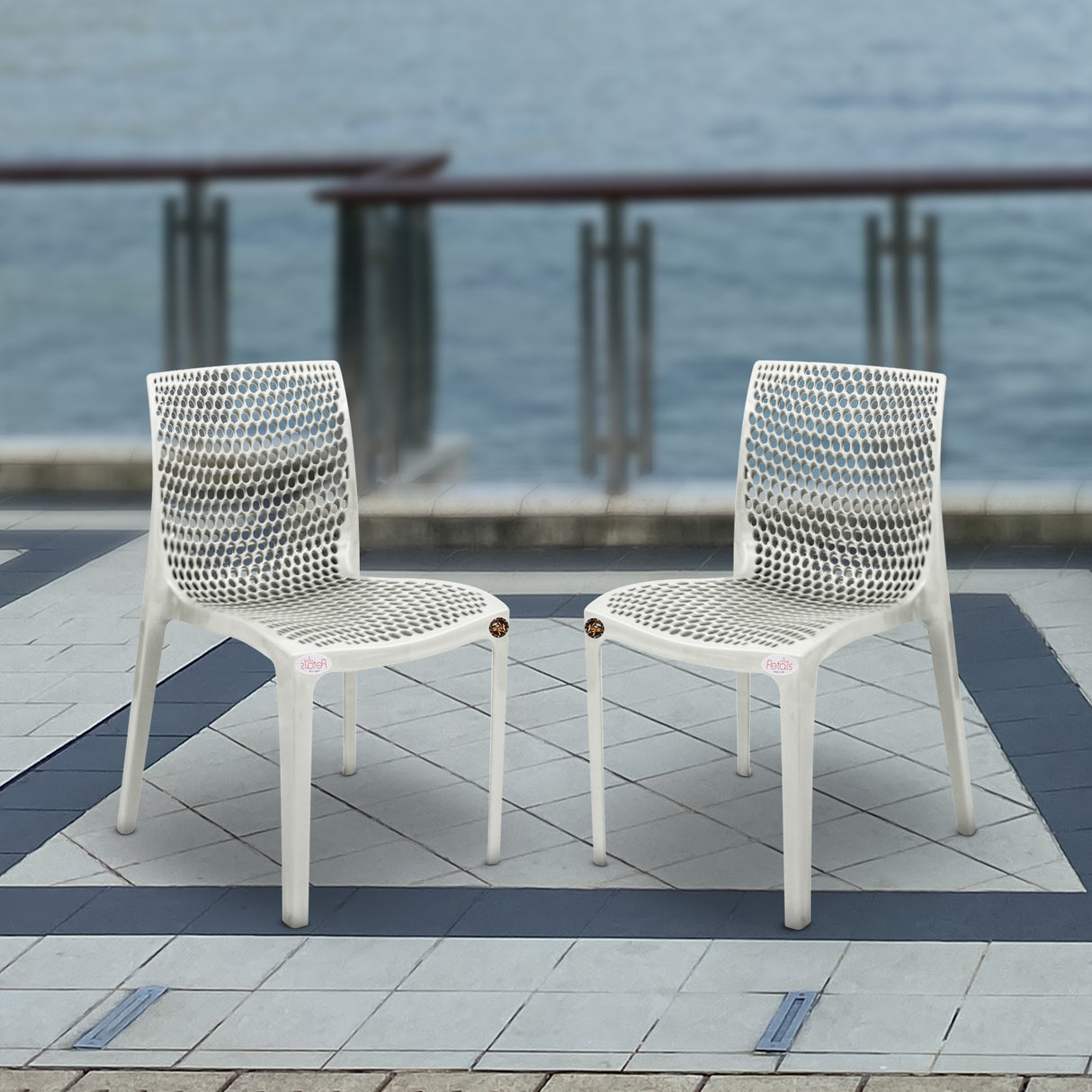 Petals Web Designer Armless Chair