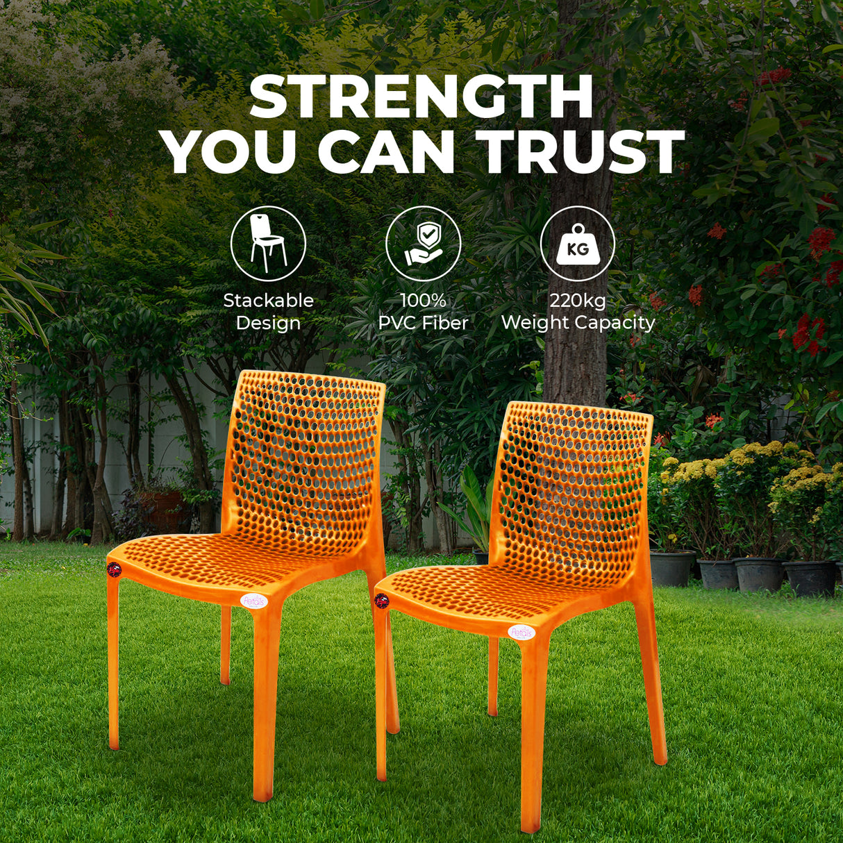 Petals Web Designer Armless Chair