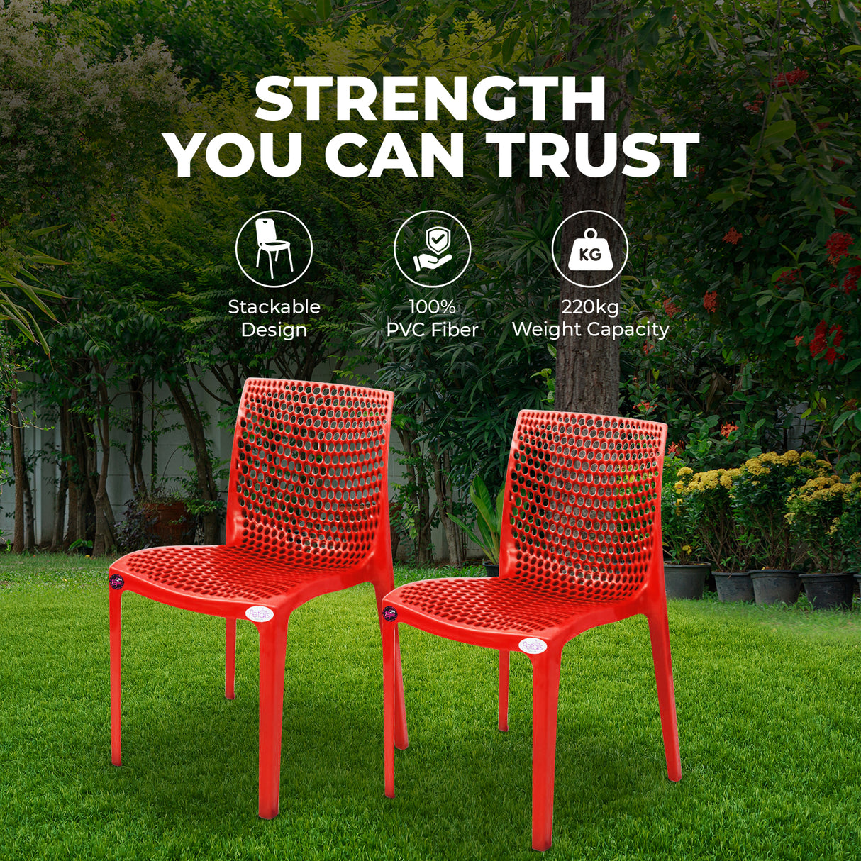 Petals Web Designer Armless Chair