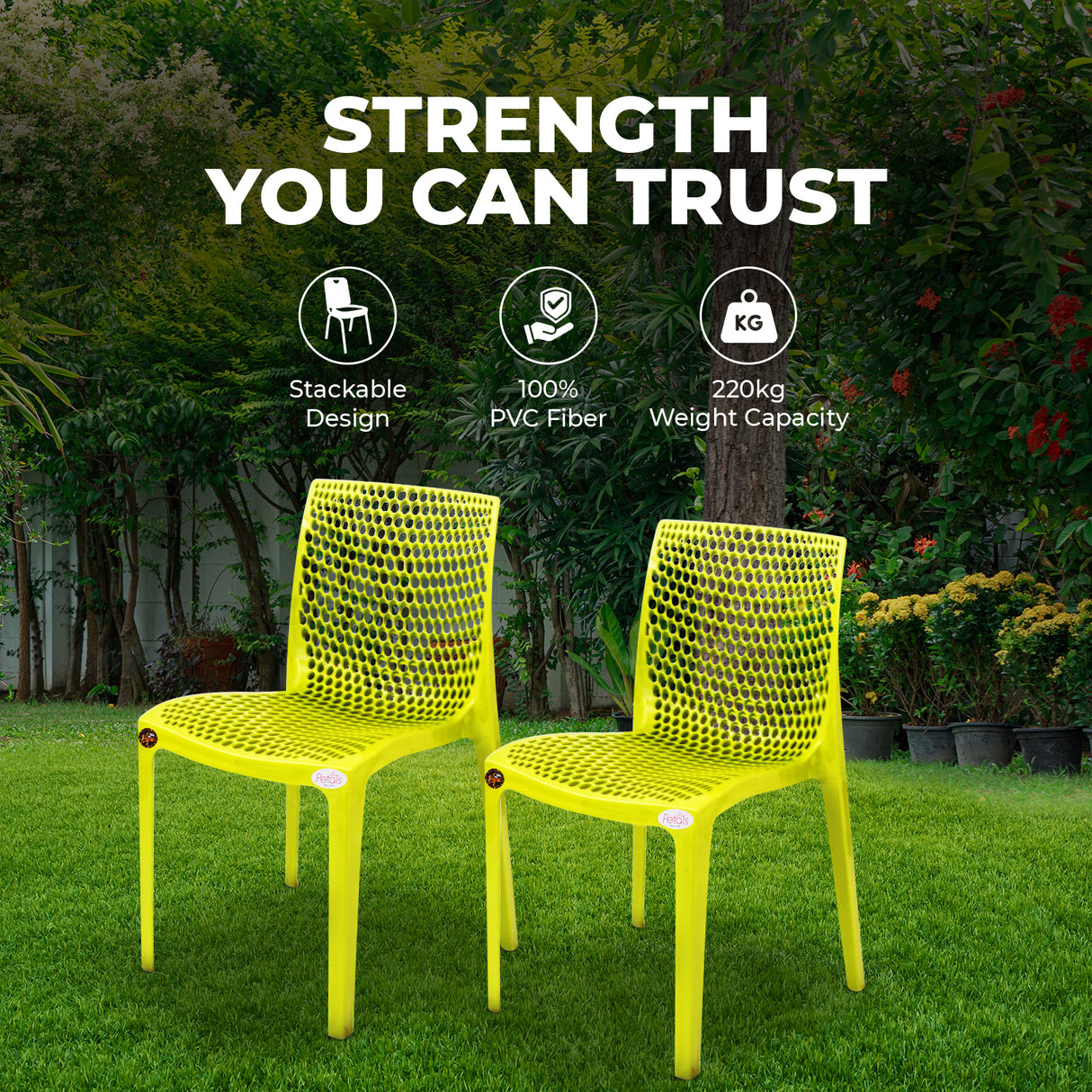 Petals Web Designer Armless Chair