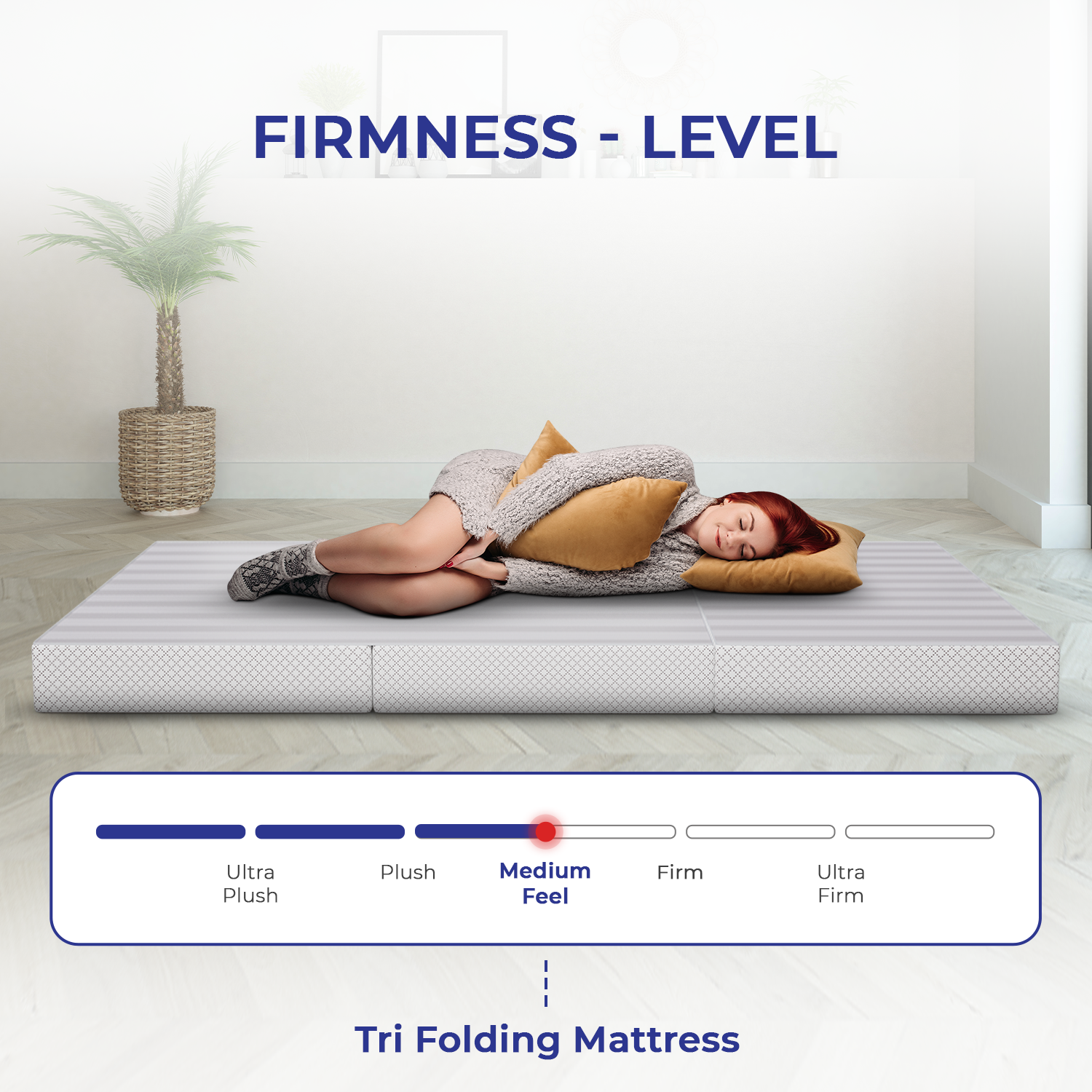 Tri Folding Mattress