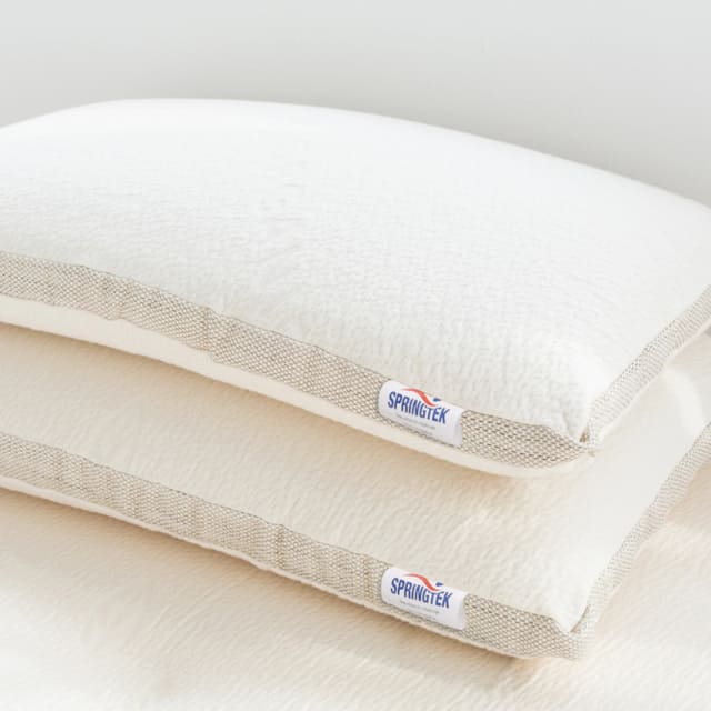 Charcoal Infused 100% Natural Molded Latex Dunlop Pillows With Organic Cotton Cover