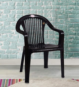 Petals Royal 100% Virgin Plastic Arm Chair for Home and Garden