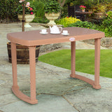 Petals Desire 100% Virgin Plastic Four Seater Dining Table