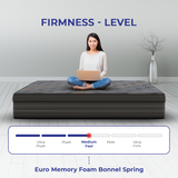Euro Memory Foam Bonnel Spring