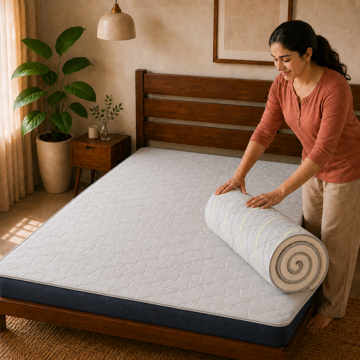 2" Memory Foam Gel Mattress Topper
