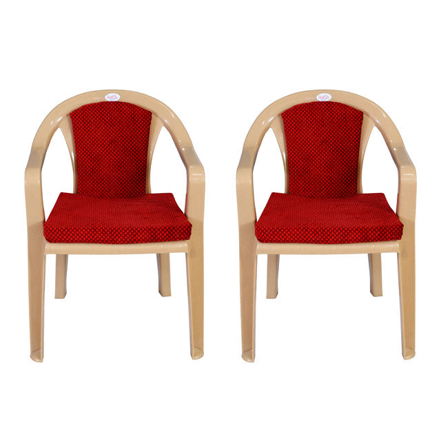 PETALS Royal Plastic Cushion Chairs