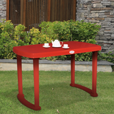 Petals Desire 100% Virgin Plastic Four Seater Dining Table