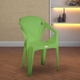 Petals Nakshatra 100% Virgin Plastic Arm Chair For Home & Garden