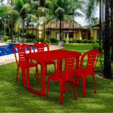 Petals Sultan 100% Pure Virgin 4 Seater Dining Set with 1 Dining Table with 4 Chairs
