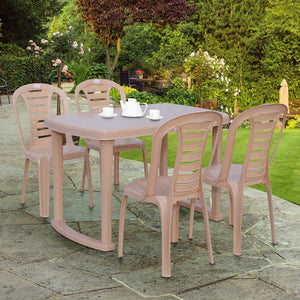 Plastic Dining Table Set