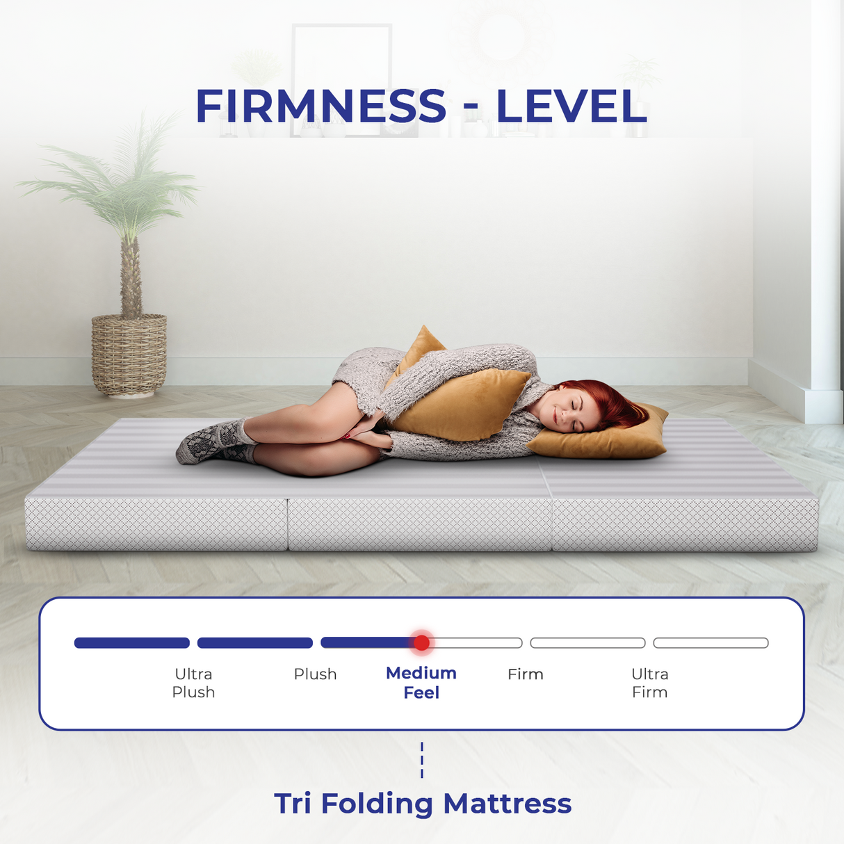 Tri Folding Mattress