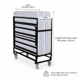 Folding Rollaway Bed With 6" Mattress