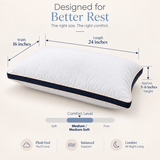 Micro Fibre Sleeping Pillow