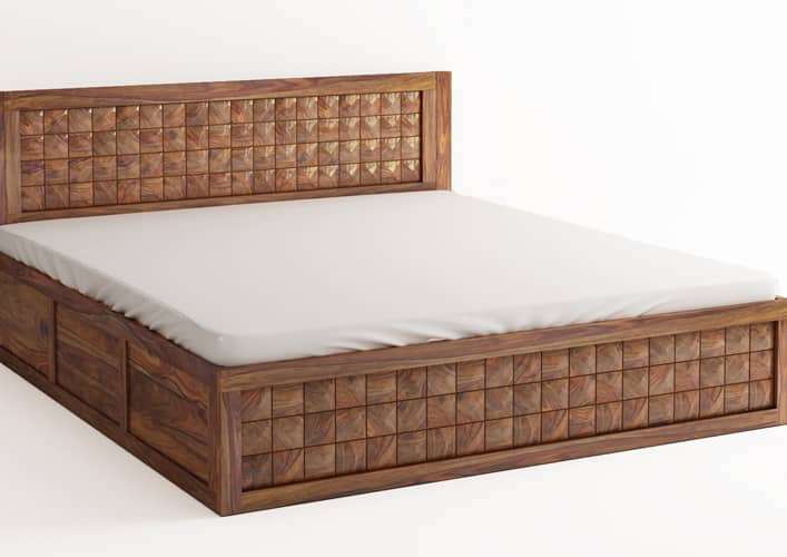 Springtek Beds Made with 100% Pure Sheesham wood
