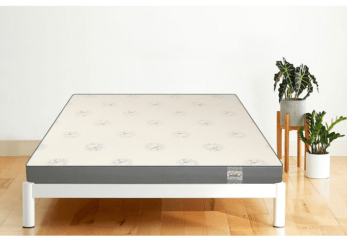 Small size natural latex dunlop mattress