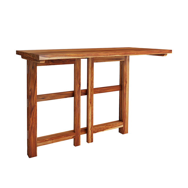 Small size vidya solid wood study table