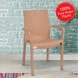 Small size atlantis arm plastic chair