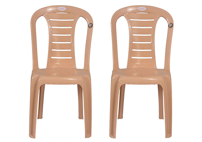 Plastic chair set of 2