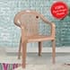 Small size royal beige plastic chair