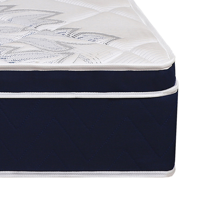 Small size euro top luxe memory foam pocket spring mattress