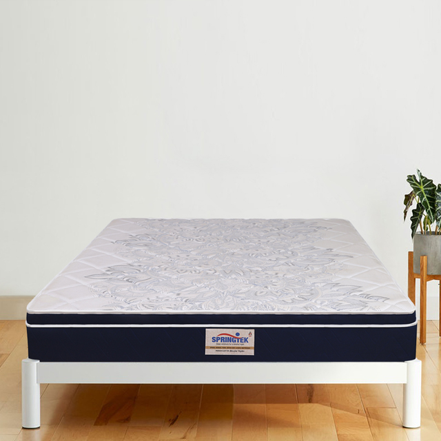Small size euro top luxe memory foam pocket spring mattress