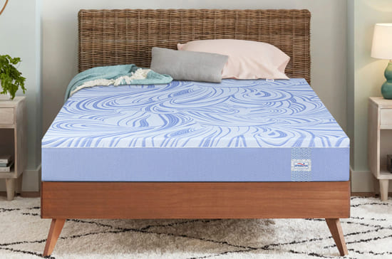 Euro top hybrid latex pocket spring mattress