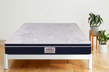 Euro top luxe memory foam pocket spring mattress